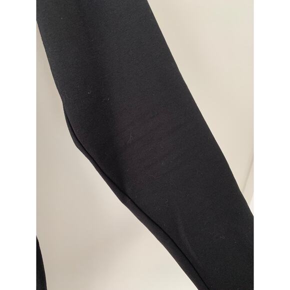 Revolve Amanda Uprichard Black Deep Lattice V Long Sleeve Mini Dress Medium - Picture 8 of 11